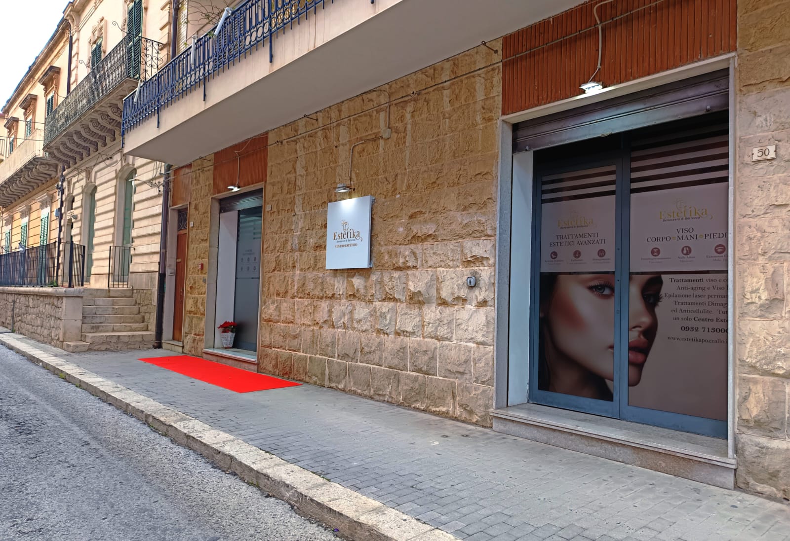 Ingresso Estetika Via Garibaldi